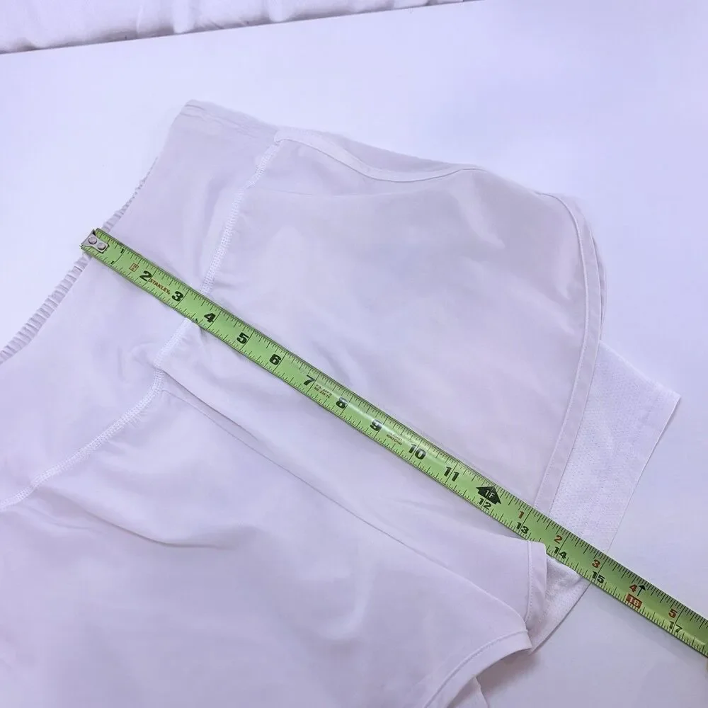 Gymshark Speed Short Women’s 2 in 1 Running Shorts White Size Small